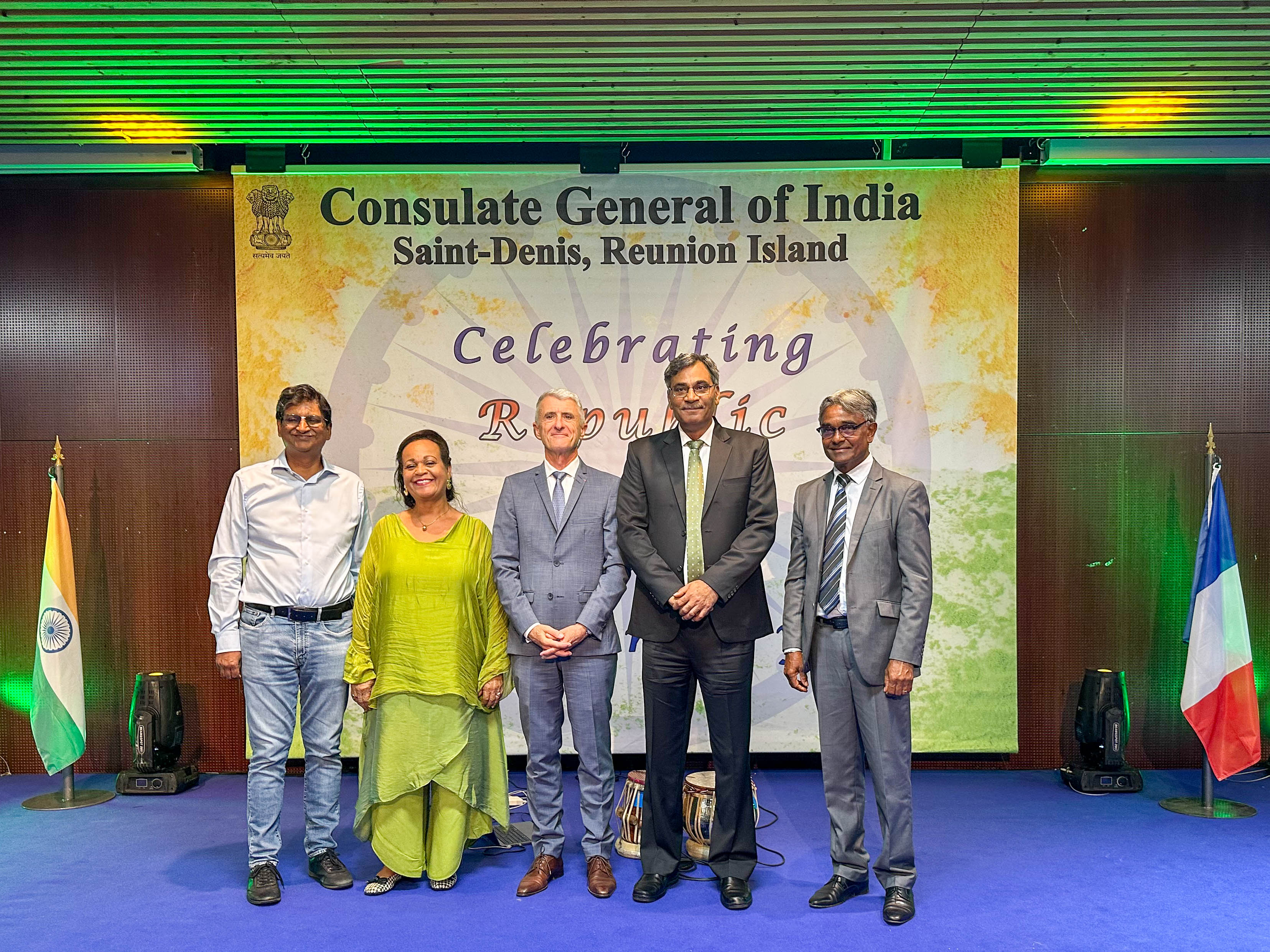 Reception hosted on the occasion of 77th Republic Day