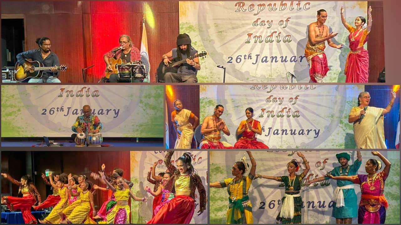 Cultural program on the occasion of the 77th Republic Day